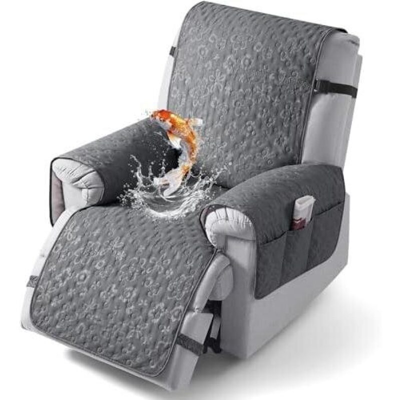 Whole Waterproof 23-inch Recliner Cover with Anti-Slip Particles - 50% OFF