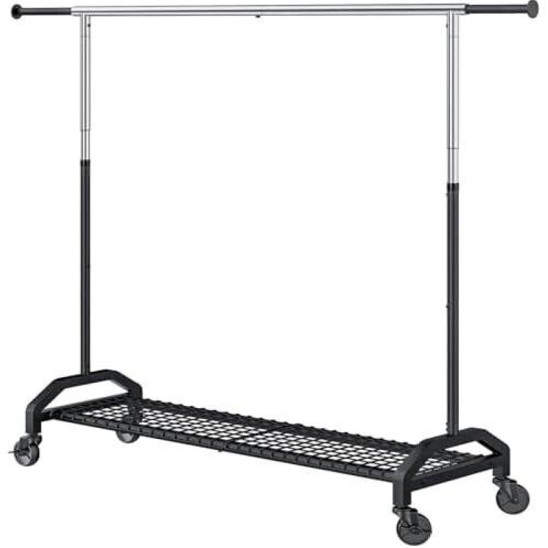 Adjustable Garment Rack with 350 lbs Capacity - 50% Discount