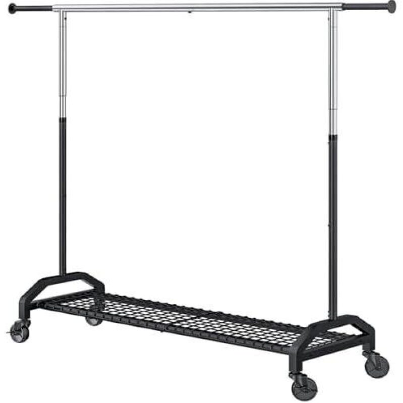 Adjustable Garment Rack with 350 lbs Capacity - 50% Discount