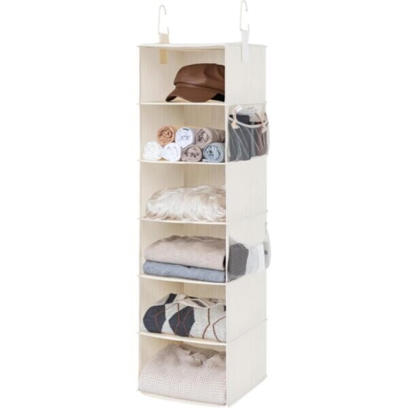 Maximize Your Closet Space with StorageWorks 6-Tier Hanging Organizer