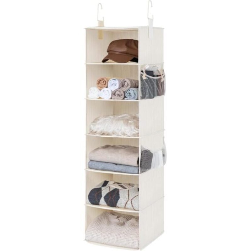 Maximize Your Closet Space with StorageWorks 6-Tier Hanging Organizer