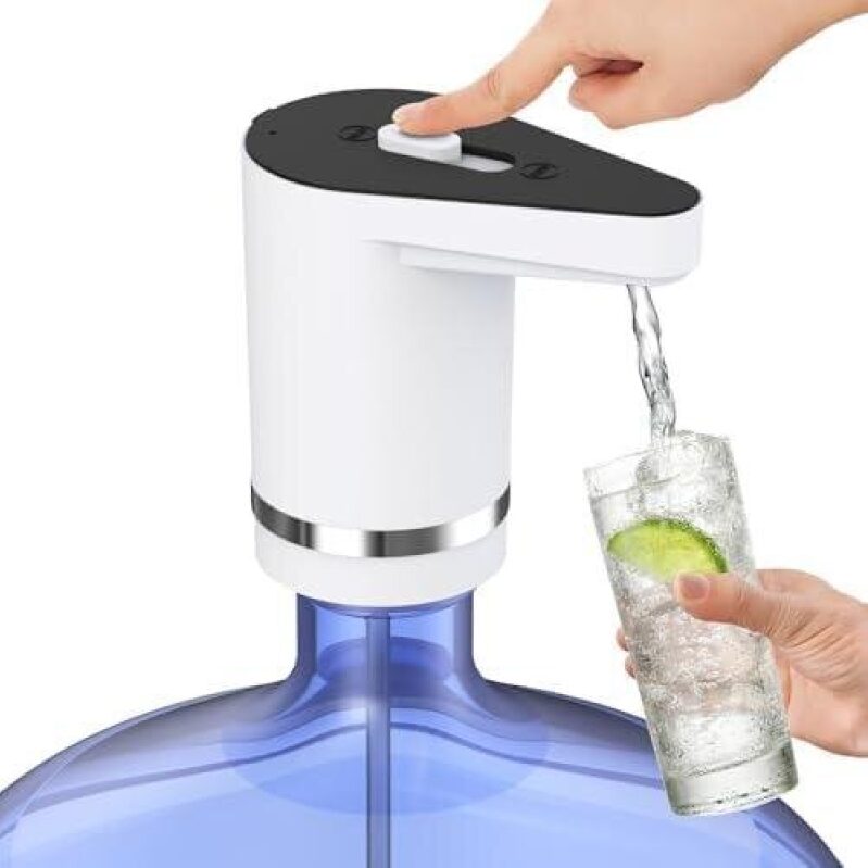 Portable 5-Gallon Electric Rechargeable Water Pump - 35% OFF