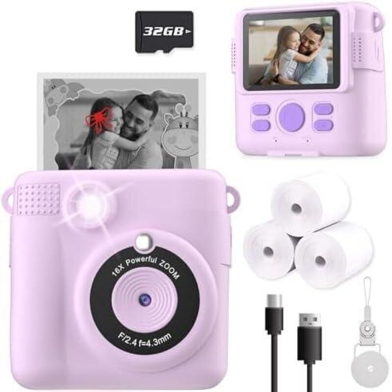 KidzPic Instant Print Camera - 60% Off - Capture Moments Instantly