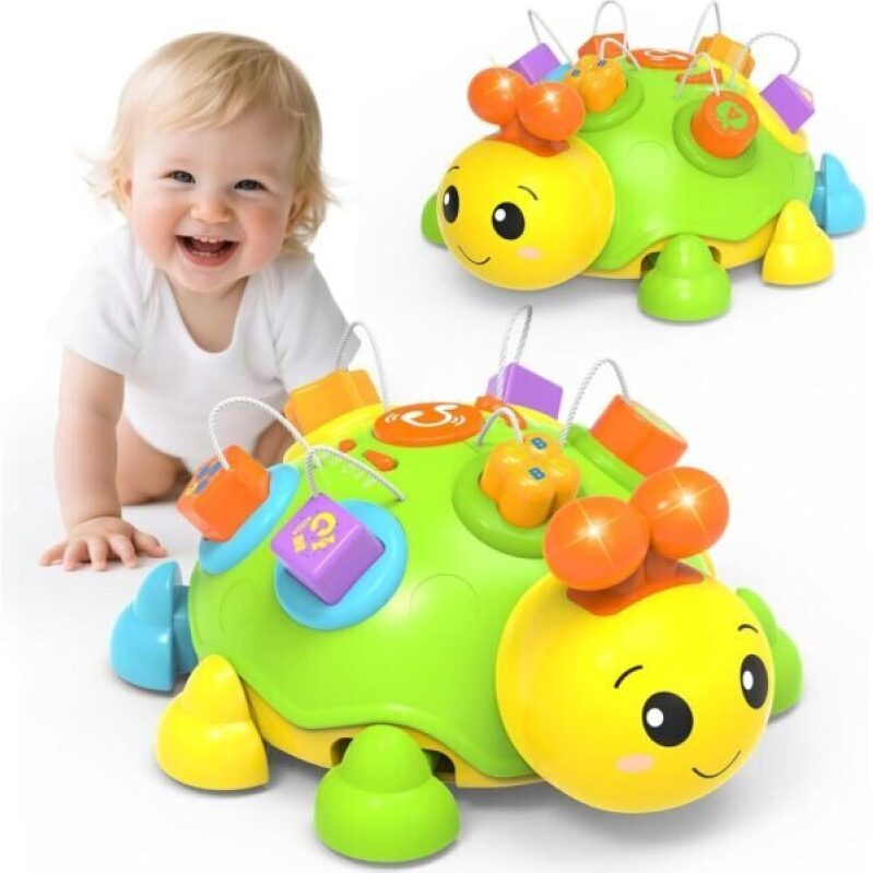 Holaxander Ladybug Baby Toy - Ideal for Crawling and Early Learning