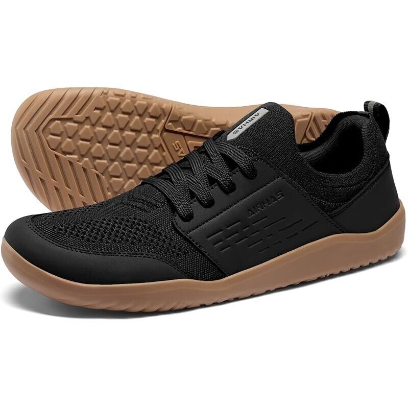 Airhas Men's Barefoot Wide Toe Box Shoes for Natural Toe Movement