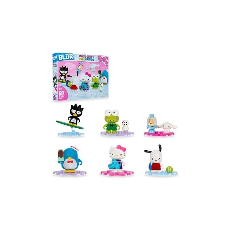 Hello Kitty and Friends Minifigures 6-Pack: Ideal Gift for Kids