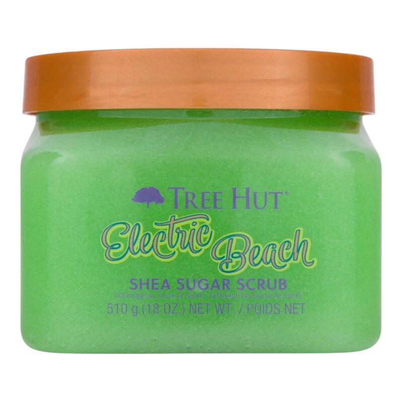 Tree Hut Electric Beach Shea Sugar Scrub: Hydrating Exfoliation