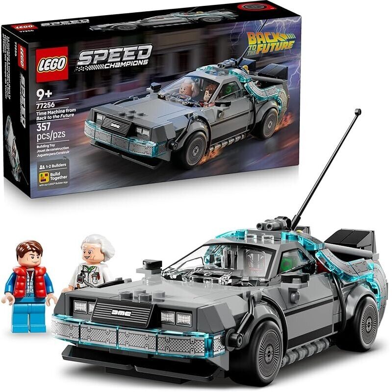 LEGO Speed Champions Time Machine from Back to the Future Toy