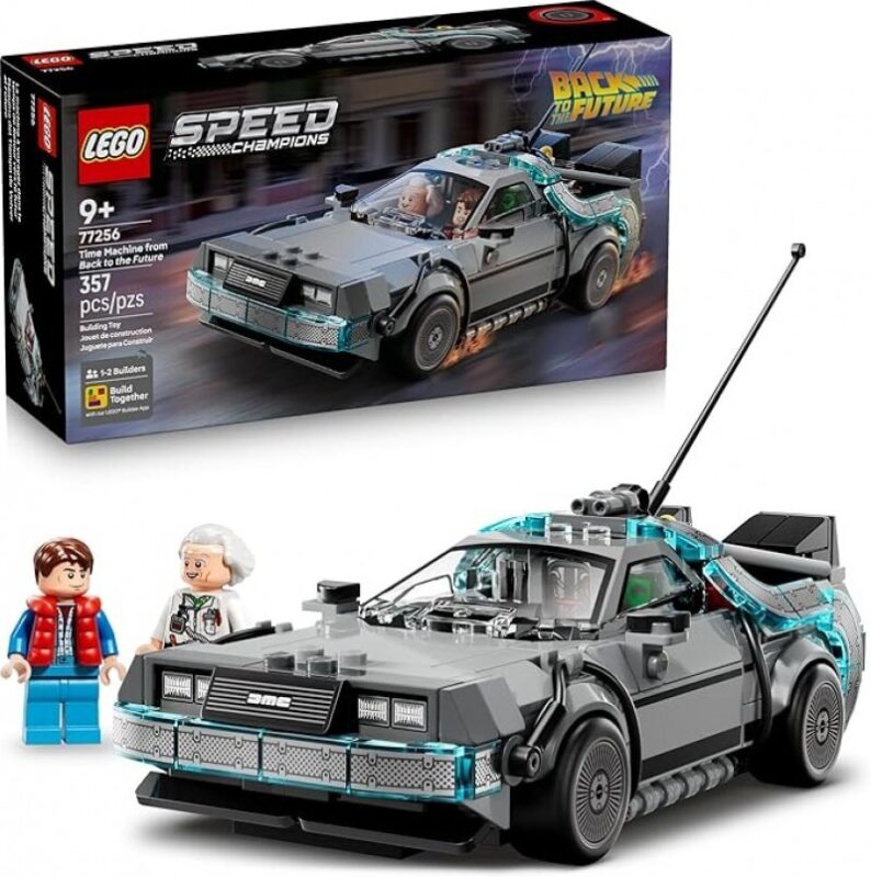 LEGO Speed Champions Time Machine from Back to the Future - Ultimate Toy for Kids