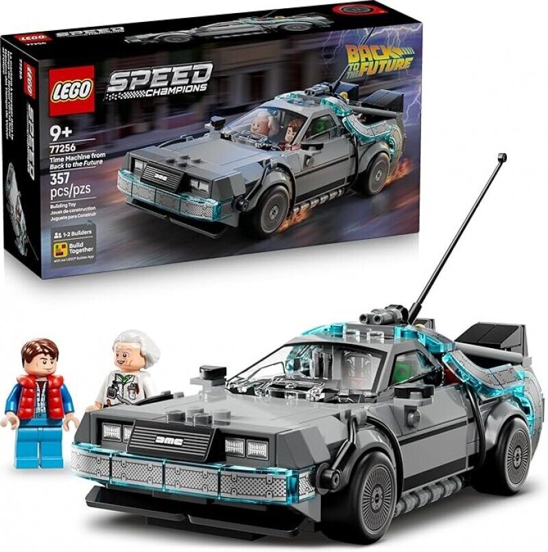 LEGO Speed Champions Time Machine from Back to the Future - Ultimate Toy for Kids