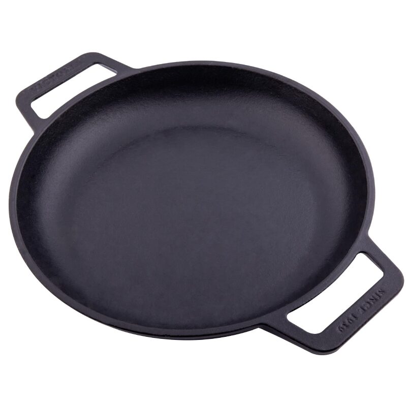 Victoria Cast Iron Round Skillet - Premium Quality