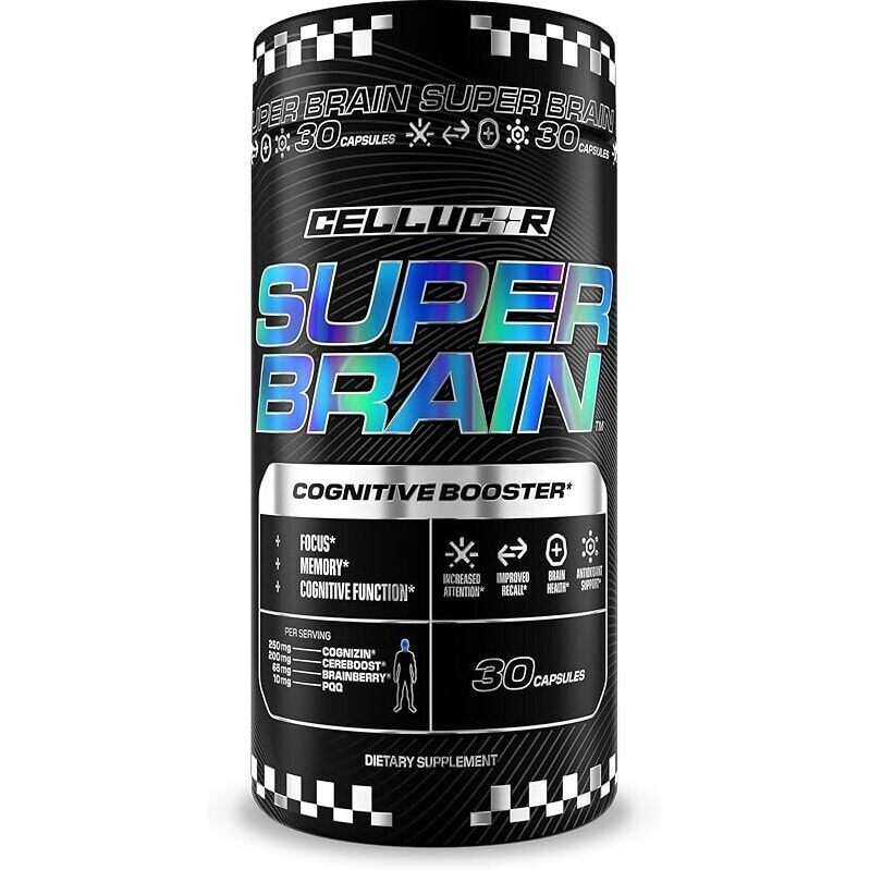 Cellucor Super Brain Cognitive Booster - 30 Capsules