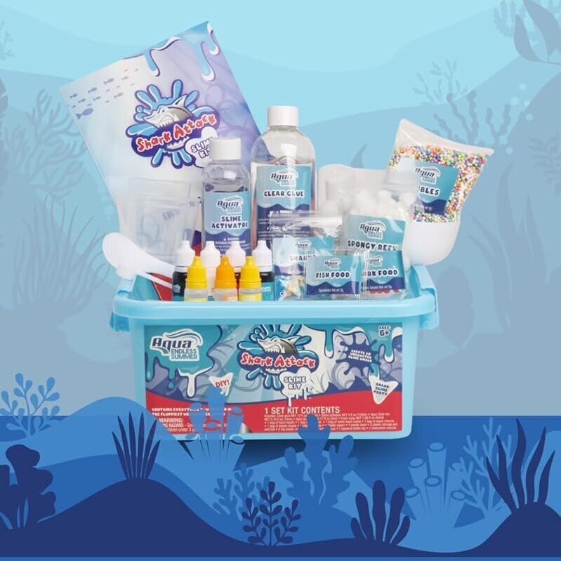 Shark Attack DIY Slime Kit - Endless Fun Awaits!