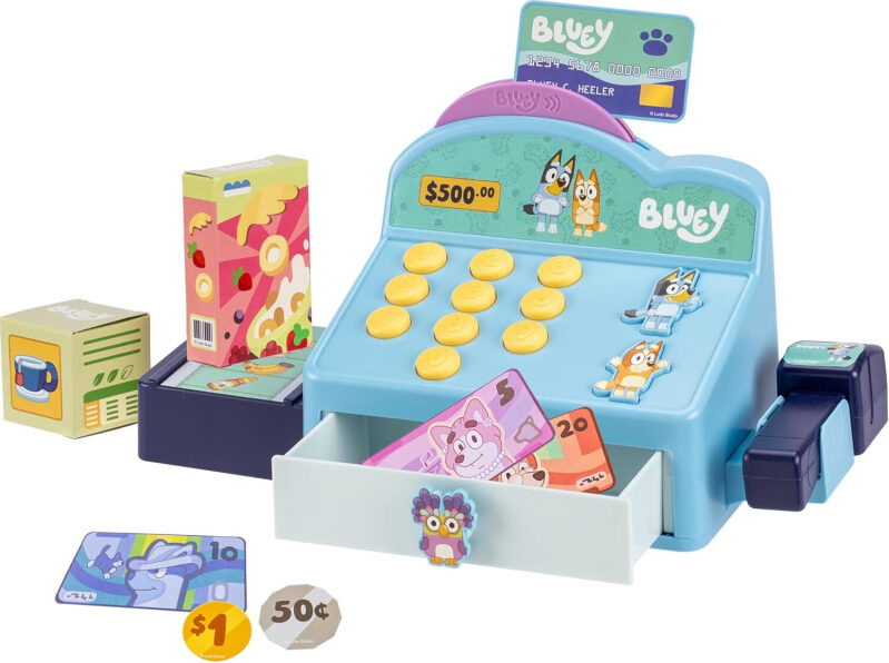 Bluey Kids Cash Register Toy Set - Engaging Play