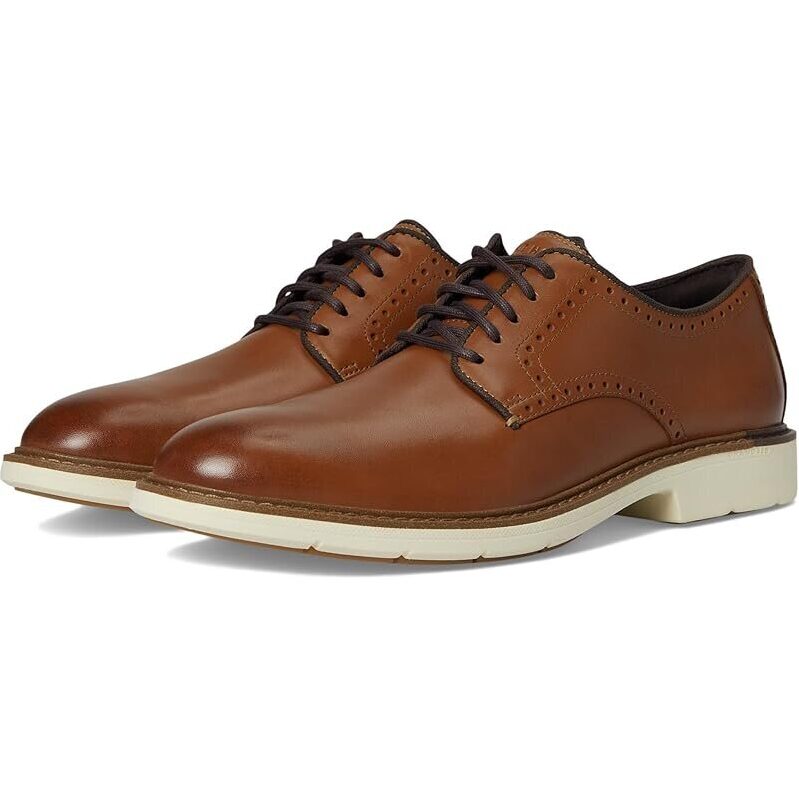 Stylish and Comfortable Men's Go-To Plain Toe Oxfords by Cole Haan