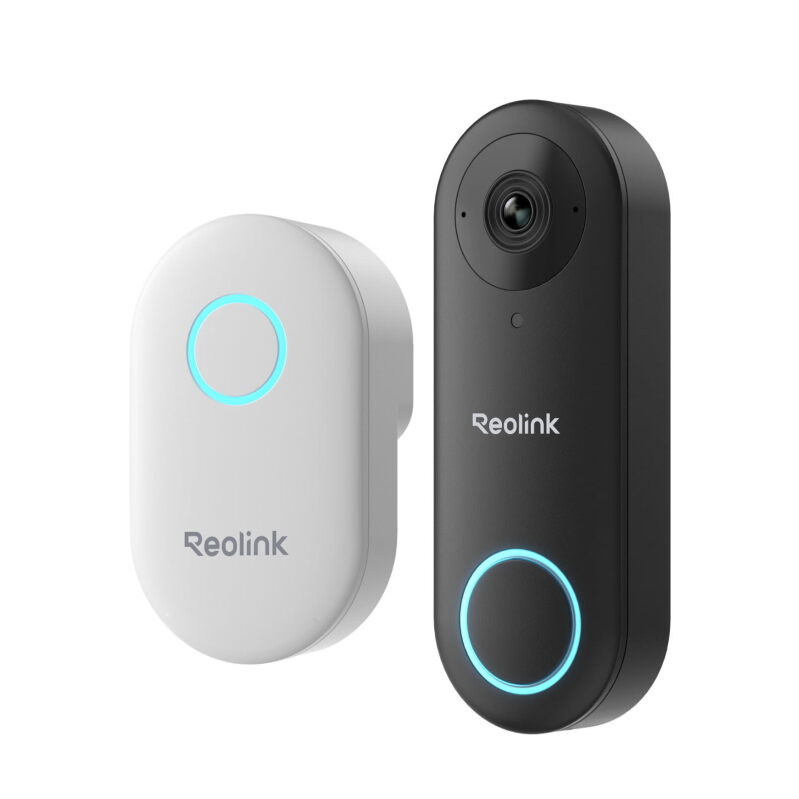 Reolink Smart 2K+ Plug-in Wi-Fi Video Doorbell with Chime - High-Resolution, Reliable Security