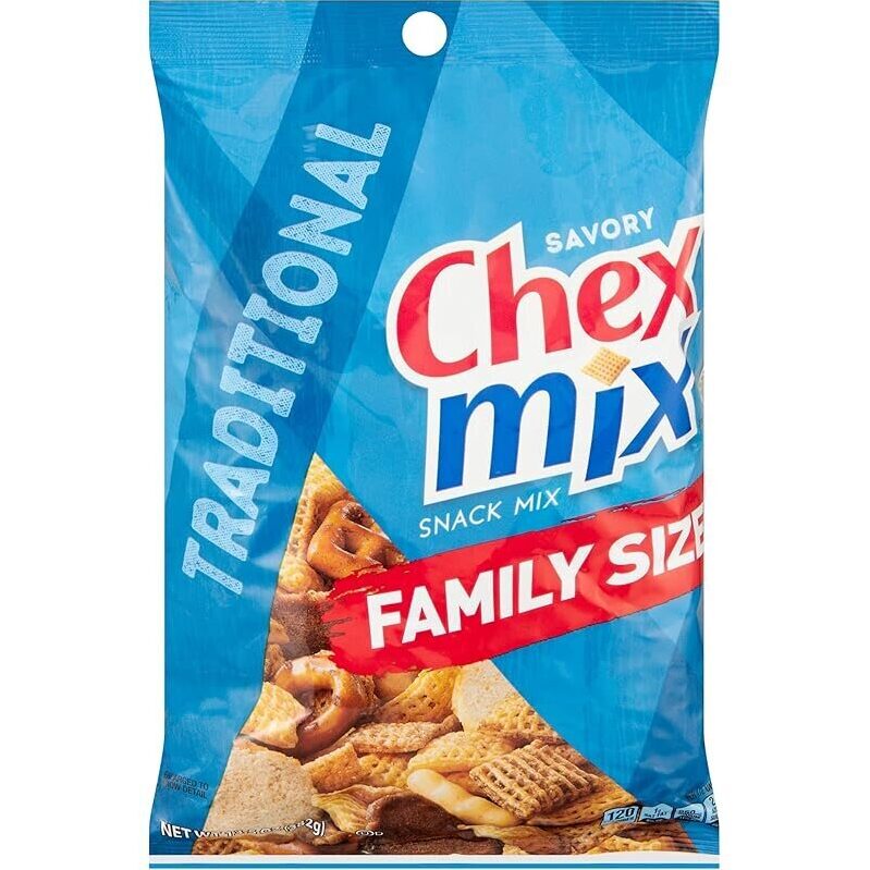 Chex Mix Traditional Original Recipe Snack Mix - Family Size