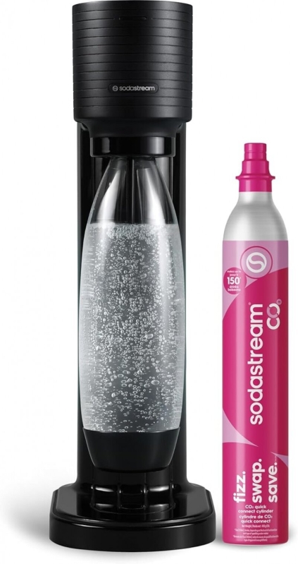 SodaStream Gaia Sparkling Water Maker, Black - Save Big on Sparkling Beverages