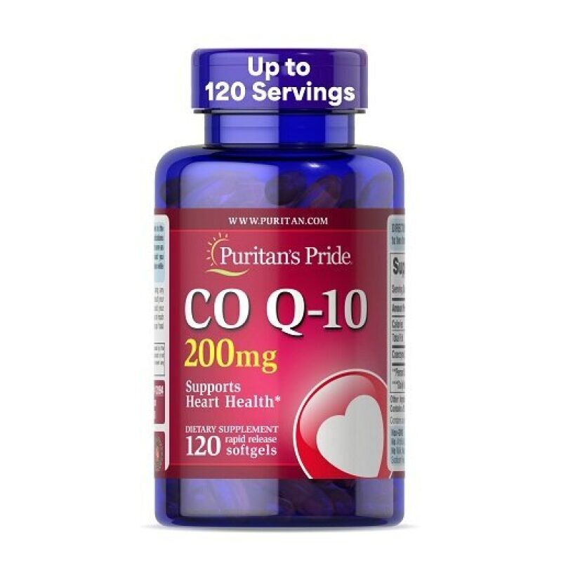 Puritan's Pride Co Q-10 200mg - Heart Health Supplement