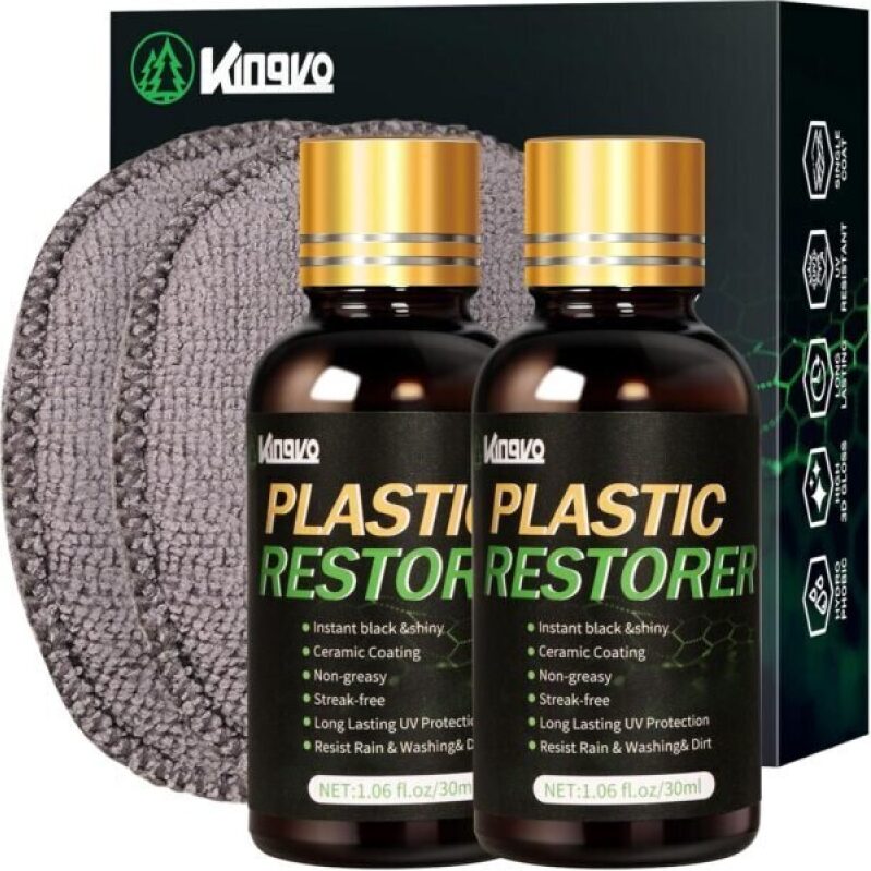 Kingvo Car Plastic Restorer 2-Pack - 50% Off