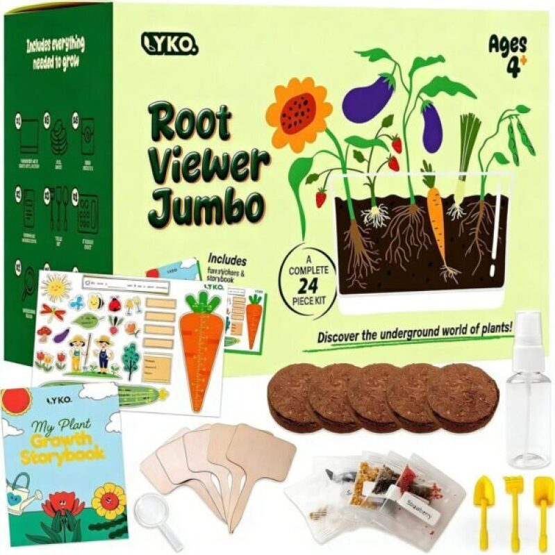 Root Viewer Jumbo Science Kit for Kids - Explore Plant Roots