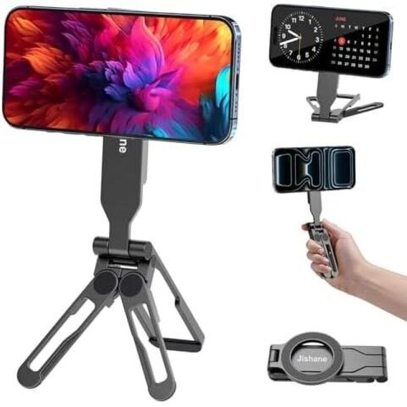 Magnetic Tripod Phone Stand - 40% Off