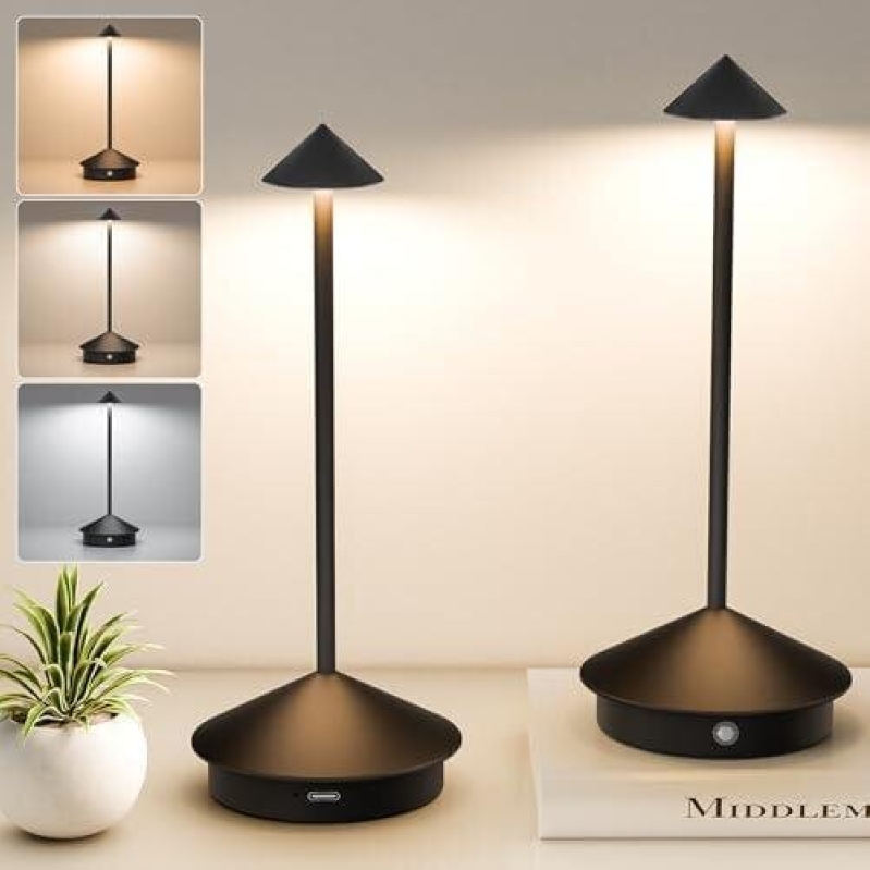 2-Pack Cordless Table Lamps with USB Charging - 48% Off