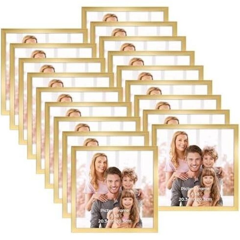 Elegant Gold Picture Frames - Perfect for Displaying Your Cherished Memories