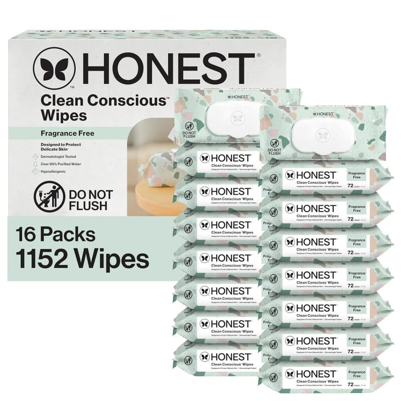 Affordable Bulk Pack of 1152 Fragrance-Free Baby Wipes