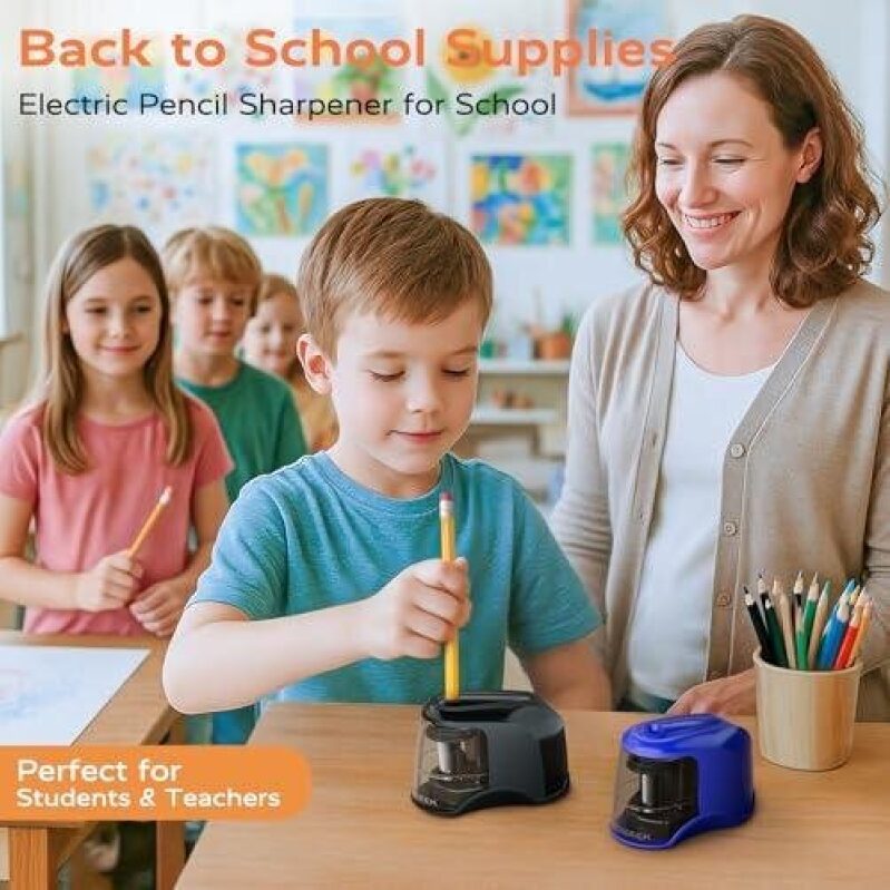 Electric Pencil Sharpener for School - 50% OFF