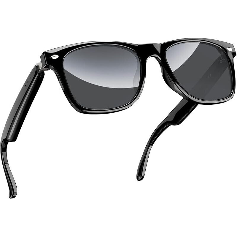 Blackview Bluetooth 5.3 Polarized Anti-Blue Light Smart Glasses - Uninterrupted Playback