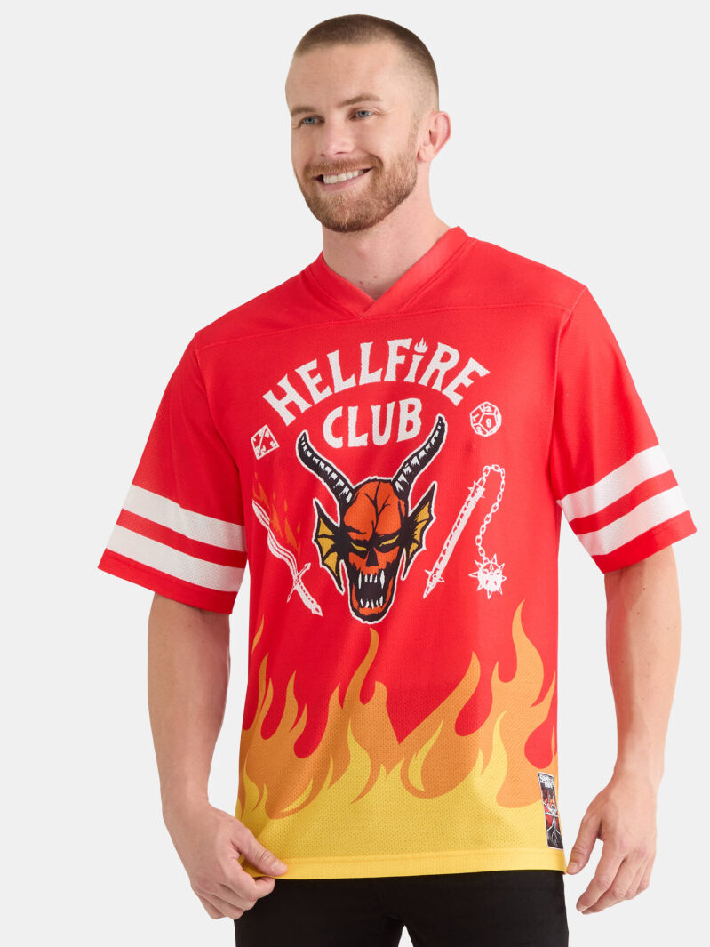 Hellfire Club Men's Football Jersey - Stylish and Comfortable