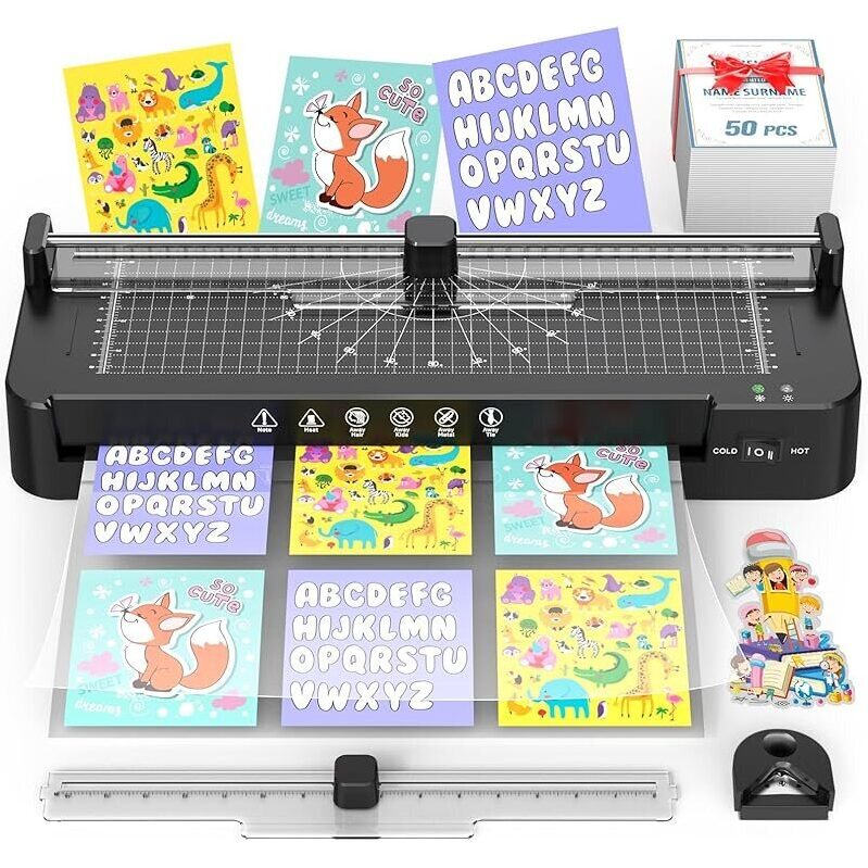 Kejec 13in Laminator Machine with 50 Sheets: Multi-Functional, Durable, and Efficient