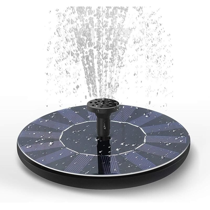 Eco-Friendly Solar Fountain Water Pump for Bird Baths