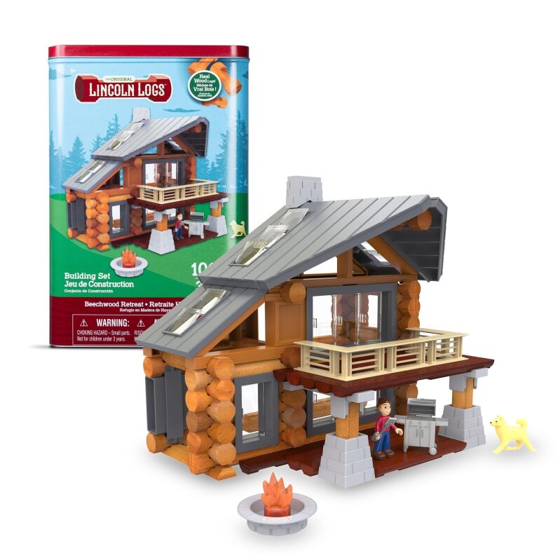 Lincoln Logs Beechwood Retreat: Build, Play, Explore!