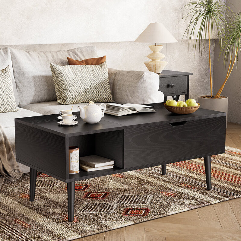 Versatile Lift-Top Coffee Table with Storage