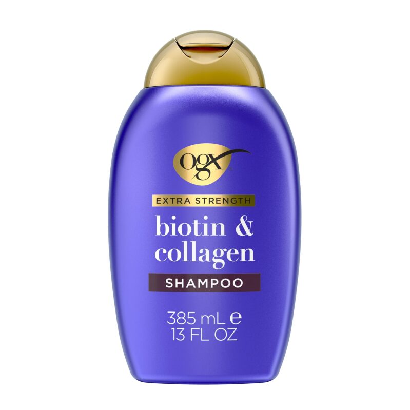 OGX Extra Strength Biotin & Collagen Volumizing Shampoo - Boost Your Hair Volume