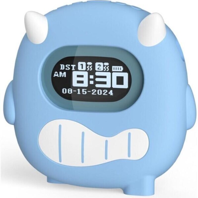 Kids Digital Alarm Clock with Vibrating Alert for Heavy Sleepers