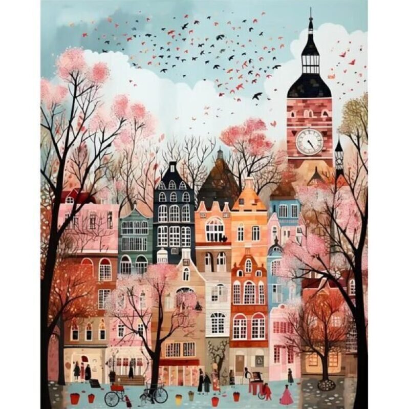 London Paint by Number Kits for Adults - 50% Off
