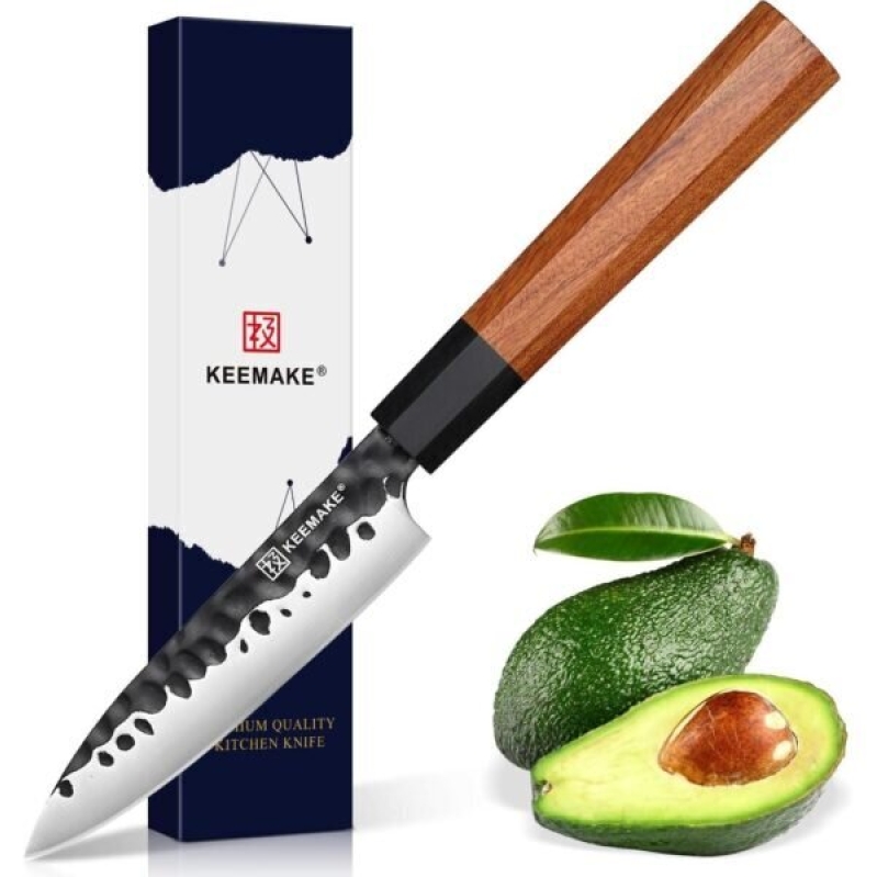 KEEMAKE Paring Knife - Premium Japanese 4.5 Inch Kitchen Knife