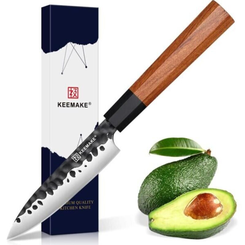 KEEMAKE Paring Knife - Premium Japanese 4.5 Inch Kitchen Knife