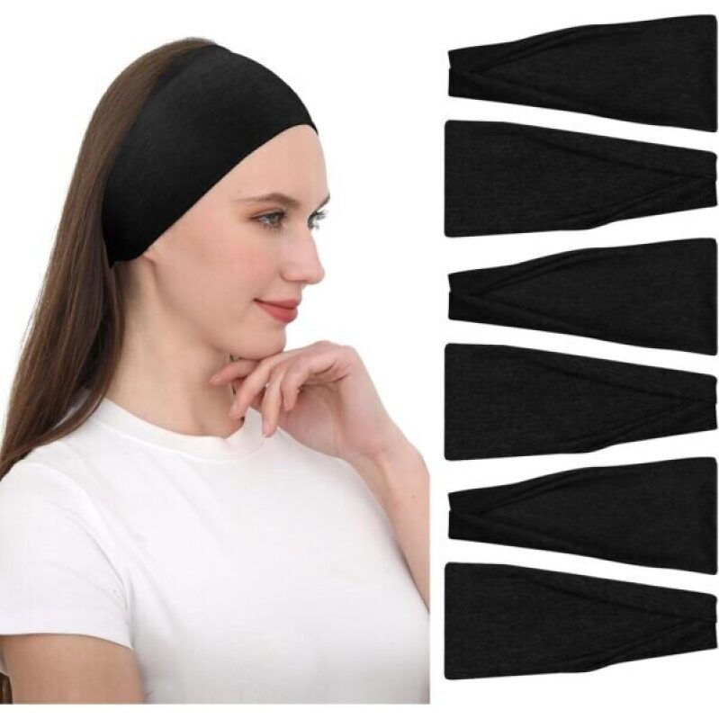 RITOPER Black Workout Head Bands for Women - 30% Off