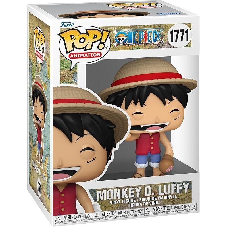 Durable Vinyl Monkey D. Luffy Pop! Figure - One Piece Collectible