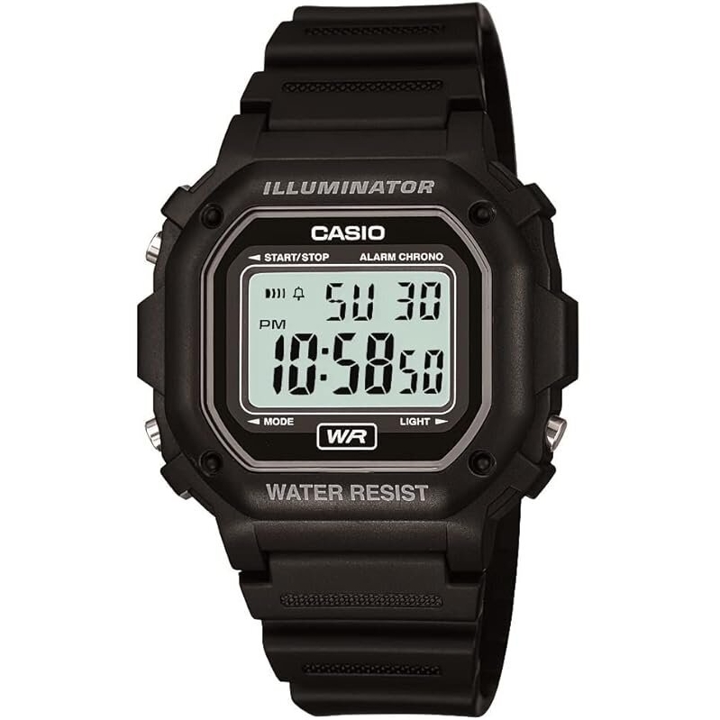 Casio F108WH Series Men's Digital Watch - Precision Timekeeping