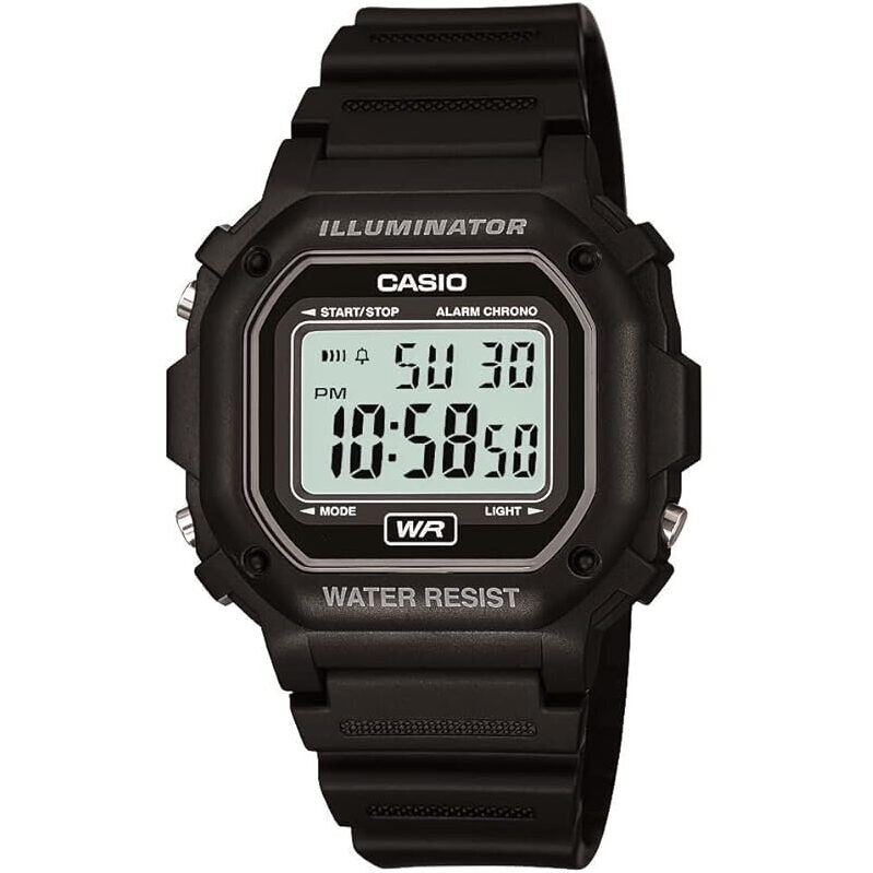 Casio F108WH Series Men's Digital Watch - Precision Timekeeping
