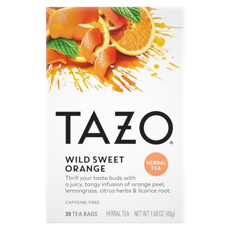 Tazo Wild Sweet Orange Tea Bags - 20 Count
