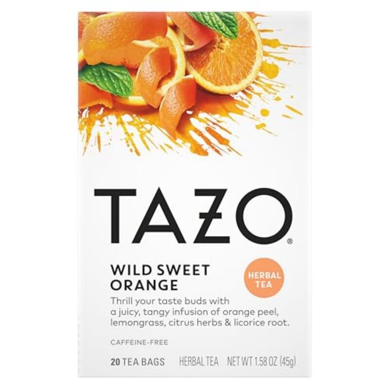 Tazo Wild Sweet Orange Tea Bags - 20 Count