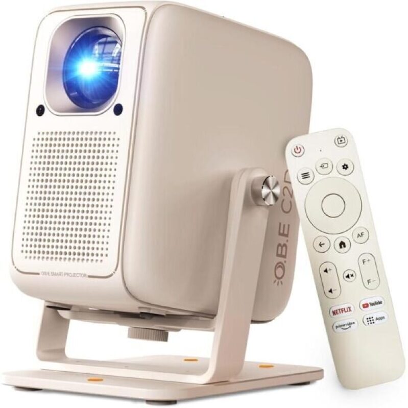 O.B.E Smart Outdoor Projector -50% Off