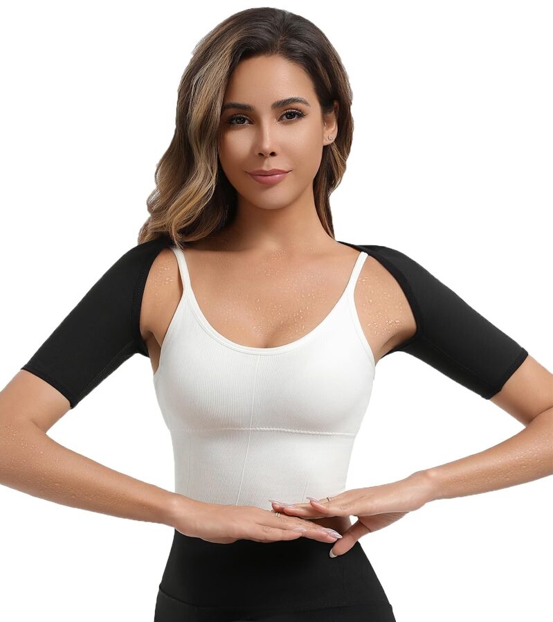 Dokelovy Women's Sauna Arm Slimming Sleeves for Effective Arm Toning