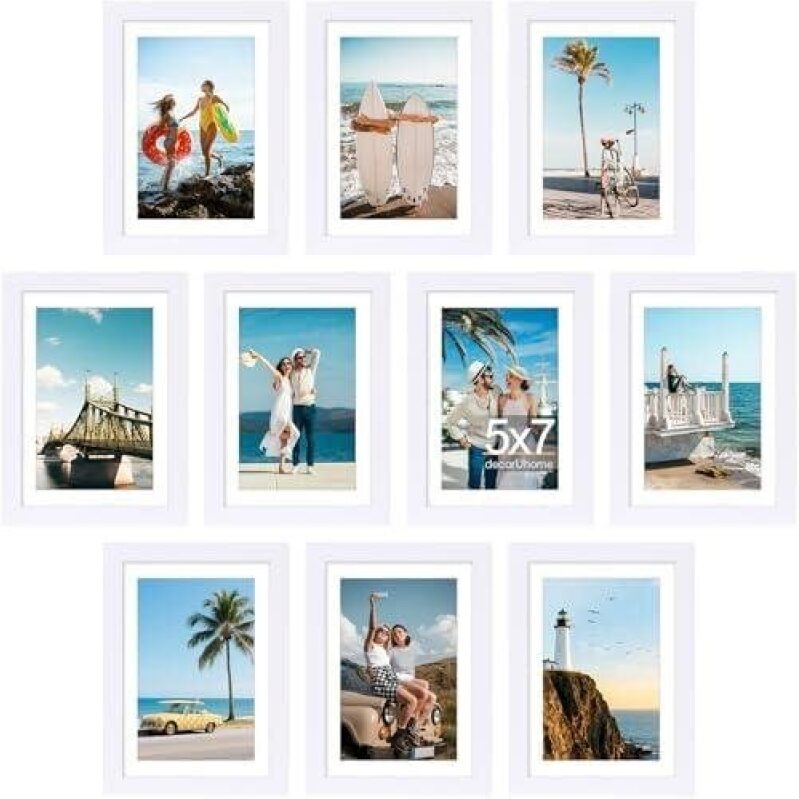 Set of Ten Versatile 5x7/4x6 Picture Frames - 49% Discount